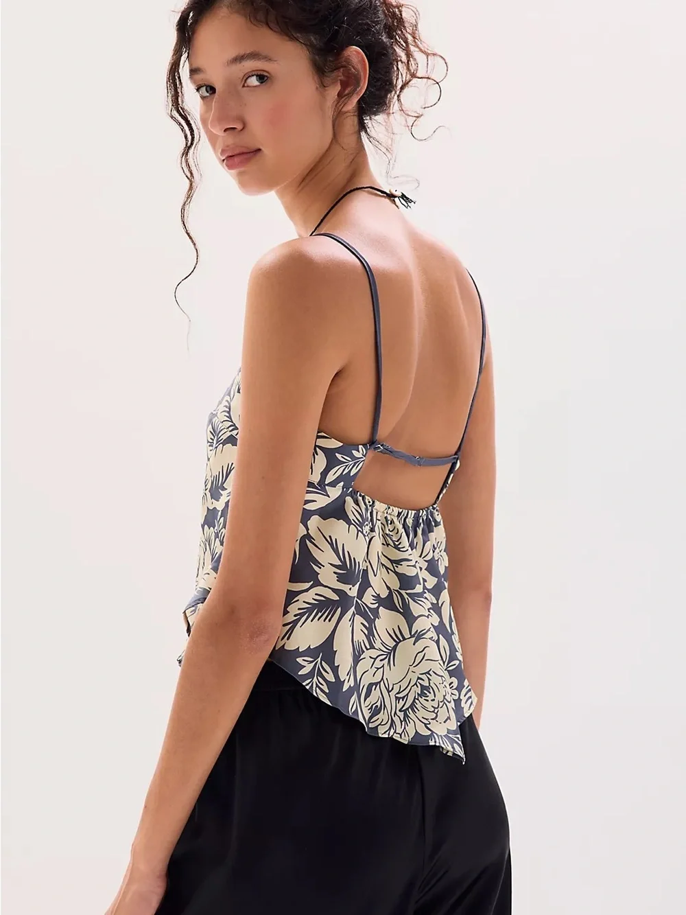 Free People Intimately Might Be Something Printed Cami in Shadow Combo